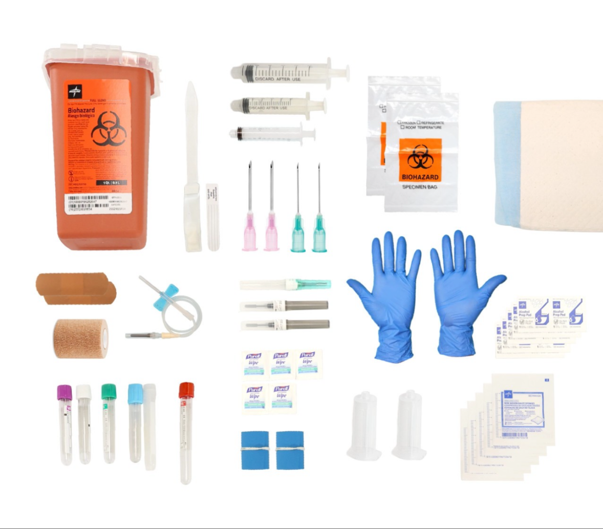Medical training kit supplies-Fast & Easy Mobile Labs